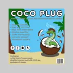 Coco Plug Premium Coconut Chips - 12–22 mm / 4.5 kg