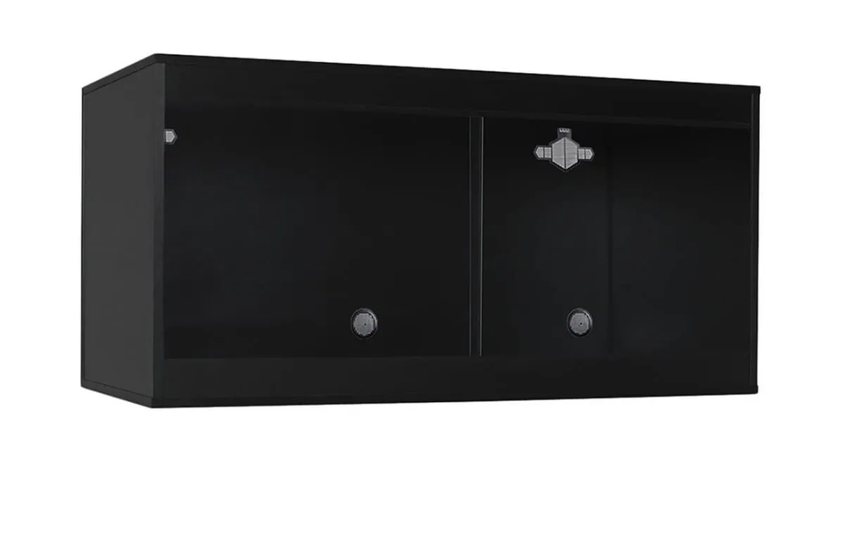 HabiStat Standard Vivarium - Black - 122 x 61 x 61 cm