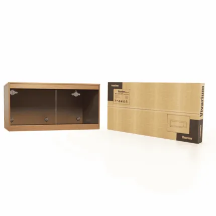 HabiStat Standard Vivarium L122xD61xH61cm Oak